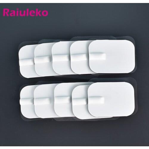 10pcs/Lot 6*4cm Replaceable Tens Electrode Pads /Massager Patch For Nerve Muscle Stimulator Digital Therapy Massage Machine