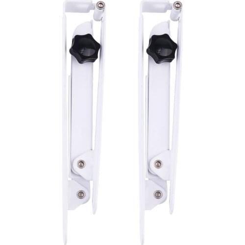 2PCS Bracket Foldable Adjustable Practical Iron Durable Solar Panel Holder Support Bracket for Home School Office A50