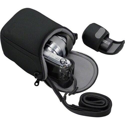 Camera Cover Case Bag for Canon EOSM10 M100 M5 M6 M3 EOSM2 EOS M SX400 SX410 SX420is SX500 SX510 SX520 SX530 SX540HS With Strap