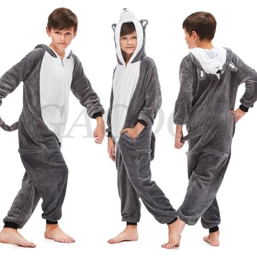 Kids Unicorn Pajamas Cartoon Jumpsuits For Children Animal Blanket Sleepers Costume Winter Boys Girls Onesies Licorne Sleepwear