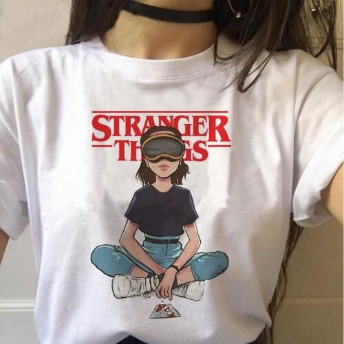 Stranger Things season 3 T Shirt Women Upside Down Tshirt Eleven Female Graphic grunge T-shirt femme tee Shirts funny clothing