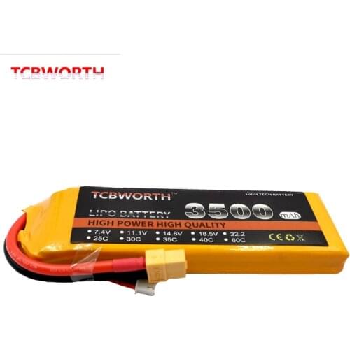 New Nano RC LiPo battery 2S 7.4V 3500mAh 60C Burst 120C For RC Airplane Drone Quadrotor Helicopter Power 2S Batteries LiPo AKKU