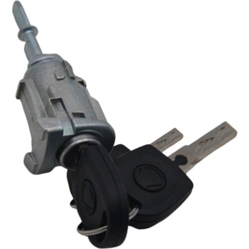 New Car Vehicle Door Lock Cylinder W/ 2 Keys Front Right Side For Golf MK4