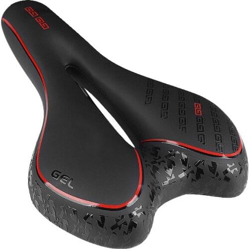 Bicycle Cushion PU Leather Breathable Comfort Mountain Bike Highway Car Bike Riding Seat Pad Cycling Equipment