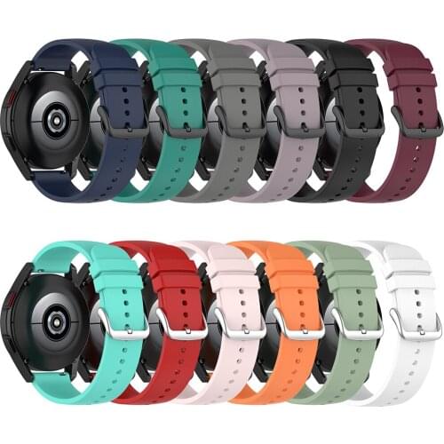 20mm Silicone Smart Watch Straps For Samsung Galaxy Watch 4/Watch 4 Classic Active Replacement Watchband Bracelet Straps