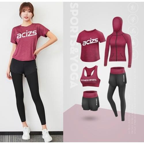 New Arrival Running Sets Women Sports Suit Jogging Basketball Underwear Sportswear Gym Tights Running Tracksuit Training Clothes