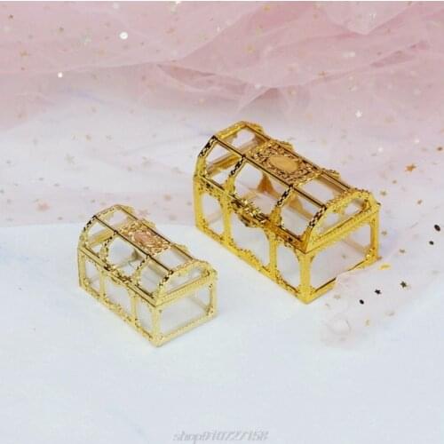 Wedding Jewelry Box Sweet Ring Earrings Necklace Case Gift Birthday Party Decoration Jewellery Bead Storage JE30 21 Dropship