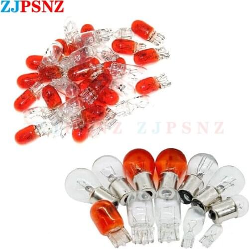 T10 T15 T20 G18 12V 24V 60V 70V 3W 5W 10W 21W Inserted Bubble Lamp Holder Lights Bulb Halogen Warm warning Turning Light