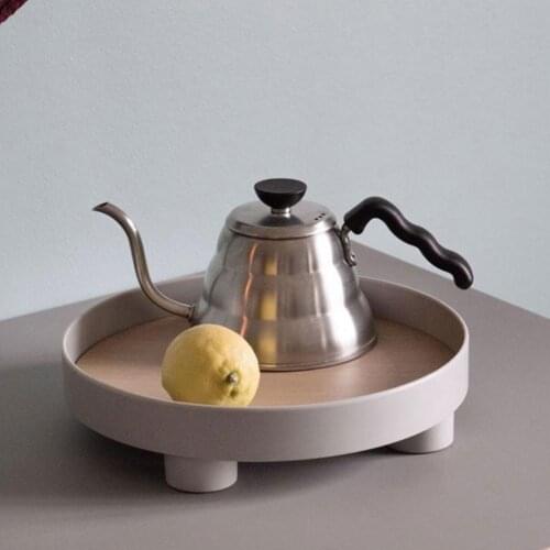 Bright Color Long Lasting Gourmet Cake Display Tray ABS Display Tray Large Capacity Home Decor