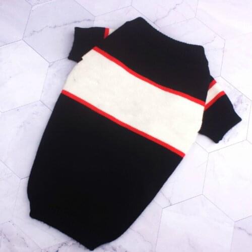 Winter Warm Dog Sweater for Small Dogs Chihuahua Luxury Sweaters French Bulldog Outfit Coat Puppy Lettered Jacket Costume A29