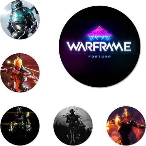 Warframe Icons Pins Badge Decoration Brooches Metal Badges For Clothes Backpack Decoration