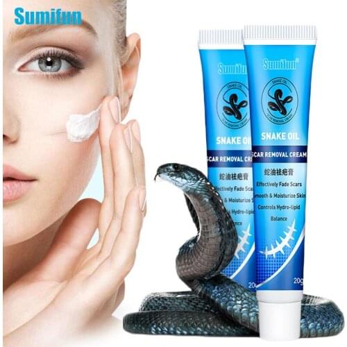 1/3Pcs Snake Oil Scar Cream Treat Stretch Marks Acne Burns Cuts Fades Scars Wrinkles Skin Repair Ointment Health Care Plaster