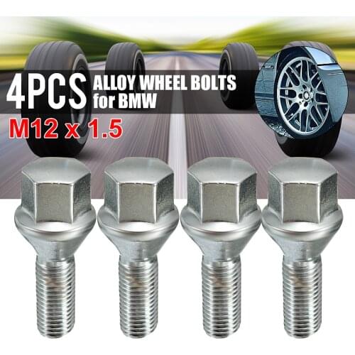 1/4/16/20PCS Car Wheel Nut Bolt Lug Stud Alloy M12x1.5mm For BMW 3-series E21 E30 E36 E46 E90 E92 E93