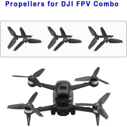 1 Pairs CW/CCW Propeller Props Blade for DJI FPV Combo Drone Quadcopter Aircraft UAV Spare Parts Accessories Component