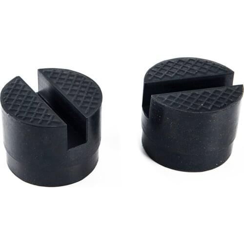 1PC Vehicle Car Black Jack Rubber Pad Anti-slip Rail Adapter Support Block Heavy