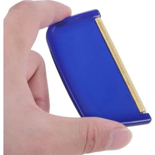 1pc Lint Remover Shaver Fabric Comb Plastic+Copper 8*4cm Sweat Pant Cloth Cleaning Fluff Hair Ball Neat Trimmer Pruning Hicello