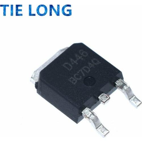10pcs AOD446 TO-252 D446 TO252 MOSFET N-CH 75V 10A