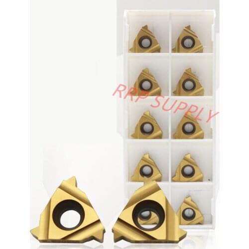 Free shipping 10pcs 16 ER AG 60 LDC carbide inserts,CVD coating,general type for cutting steel,stainless steel and cast iron