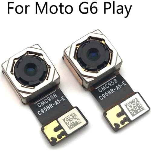 10Pcs/Lot, Rear Big Back Camera Flex Cable Main Camera Module For Motorola Moto G6 Play Replacement Parts