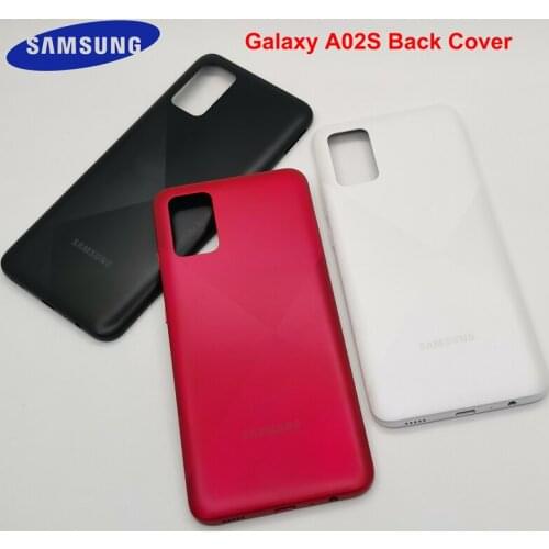 A02S for Samsung Galaxy A02S Back Battery Cover Door Rear Housing Cover Replacement For Galaxy A02S A02s Phone Case With Logo