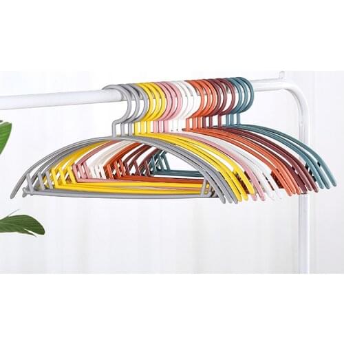 Household non-marking non-slip hanger for drying clothes hanger
