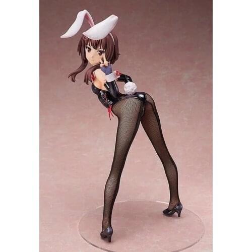 33cm Japanese Anime Blessings for a better world Megumin Bunny Girl PVC Action Figure Toy Collectible Model Doll Gift