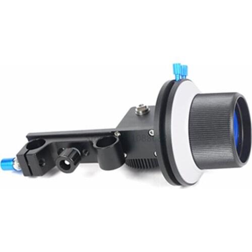 Jadkinsta A to B Focusing Follow Focus with Gear Ring for Canon 5D3 Nikon Sony Lens DSLR Camera Camcorder for 15mm Rod Rig