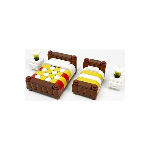 Bedroom Compatible Major Brand Toys Building Block Classic Collections Assembled Brick Handmade Design