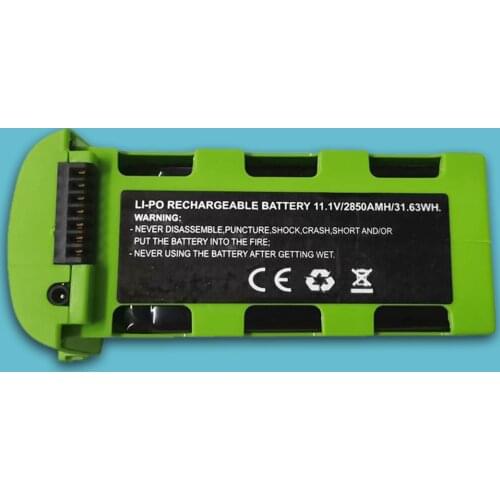 RC 3s 11.1V 2850mAh Li-Po Battery for JJRC X17 Remote Control Drone Aircraft Batteries Spare Parts