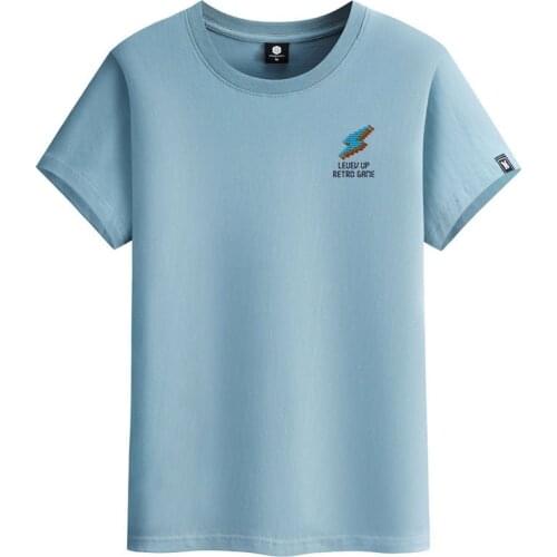 2021 New Summer Simple Letters Round Neck Casual Plus Size Loose S-6xl Top Korean Cotton Men Short Sleeved T-shirt Free Shipping