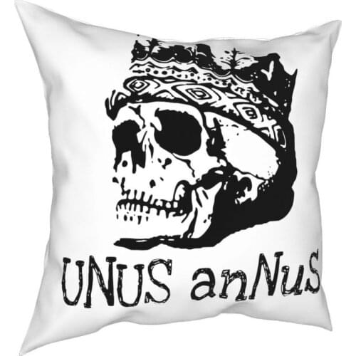 Unus Annus The End Timer Throw Pillow Cover Decorative Pillow Memento Mori Ethan Markiplier Mark Hourglass Customized Pillowcase