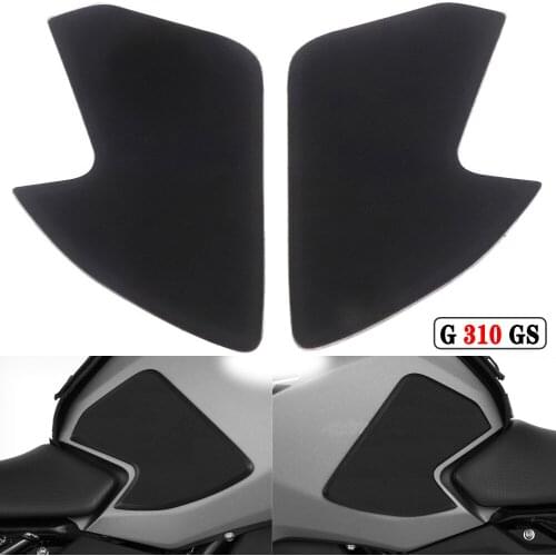 New Side Fuel Tank Pads Protector Stickers Decal Gas Knee Grip Traction Pad Side Sticker For BMW G310GS G 310 GS G310R G 310 R