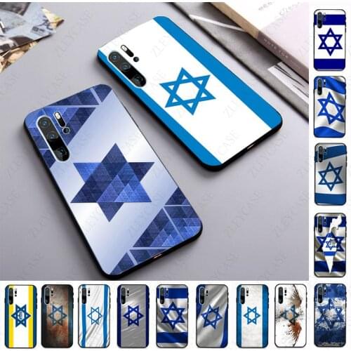 Israel flag Country banners Israeli Phone Cover For huawei p30lite p30pro p20lite p40lite p10plus psmart mate20lite p40pro Cases