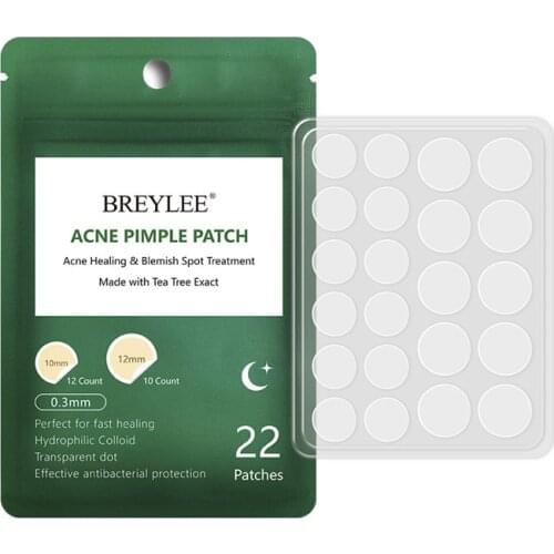 Acne Pimple Patch Stickers Acne Treatment Pimple Remover Tool Blemish Spot Facial Mask Skin Care Waterproof 22 Patches