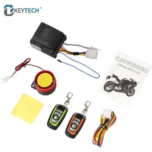 Anti-theft Motorcycle Security Alarm System Keyless Entry Double Color Remote Control Engine Start System Protect Accessories