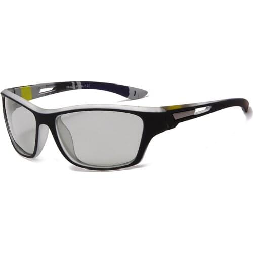 Sport Polarized Sunglasses Photochromic Chameleon Square Men Women Famous Brand Designer Sun Glases UV400 Polaroid Sunglasses