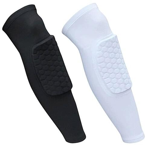Honeycomb Bumper Crashproof Sports Football Basketball Leg Sleeve Knee Pads Fitness Professional Leg Sleeve