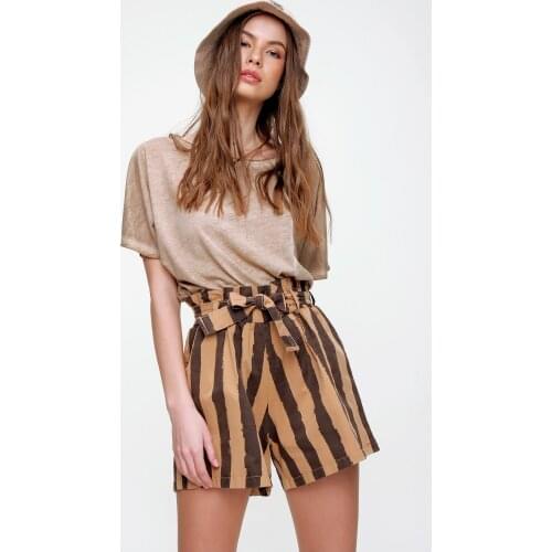 Trend Alaçatı Stili Women's Shorts