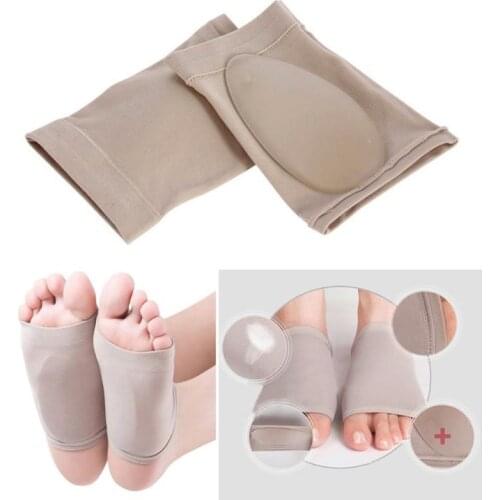 1Pair Arches footful Orthotic Flat Feet Relieve Pain Arch Support Brace Gel Pads Memory Foam Support Shoes Insoles Insert Pads