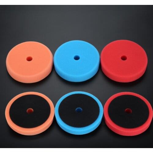 1 PC Car Polishing Pad 6 Inch/150mm Auto Polishing Sponge Wheel Waxing Pad Polishing Grid Wheel for Car Buffer Polisher