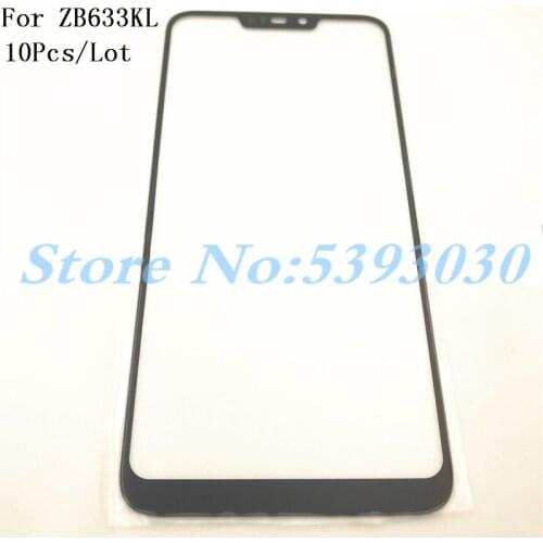 10Pcs/Lot New For Asus Zenfone Max (M2) ZB633KL ZB632KL X01AD Front Outer Screen Glass Lens Replacement Touch Screen
