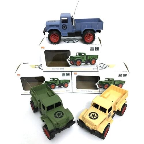 1/24 27Mhz 4WD Crawler Off Road RC Car RTR Vehicle Models Military Truck