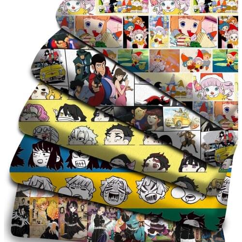 50*145CM Cartoon Printed Polyester Cotton fabric for Tissue Kids Home Textile Cushions Sewing Baby Quilts Fabric ,c416