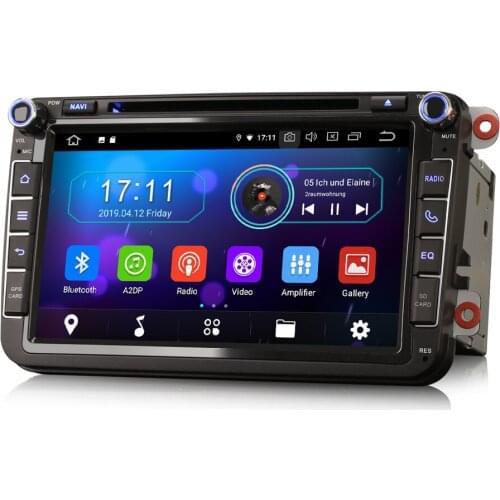 8" Android 10.0 OS Car DVD Multimedia GPS Radio System Player for Volkswagen Sharan 2010-2014 Touran 2003-2014 Vento 2009-2015