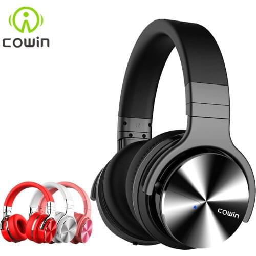 Original Cowin E7PRO Active Noise Cancelling Bluetooth Headphones Wireless Headset with mic ANC Handsfree HIFI Bass Sound