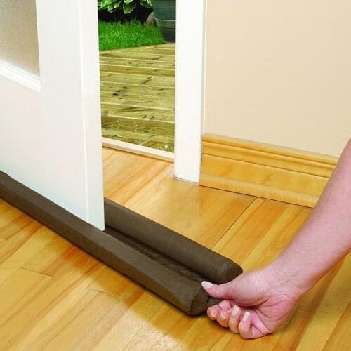 Twin Door Draft Dodger Guard Stopper Energy Saving Protector Doorstop Home Decor for doors with extra large gaps