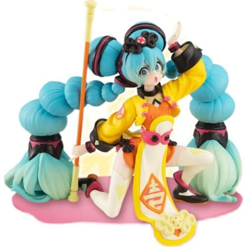 100% Original FuRyu Miku Chinoiserie Noodle Stopper Figure Anime Girl Figure