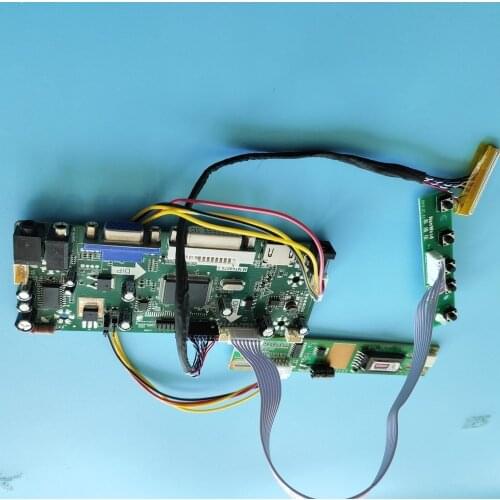 Kit for LP141WX3-TLP1/LP141WX3-TLP2 LCD Audio panel 1280x800 Display moitor Controller Board 30pin M.NT68676 HDMI+DVI+VGA