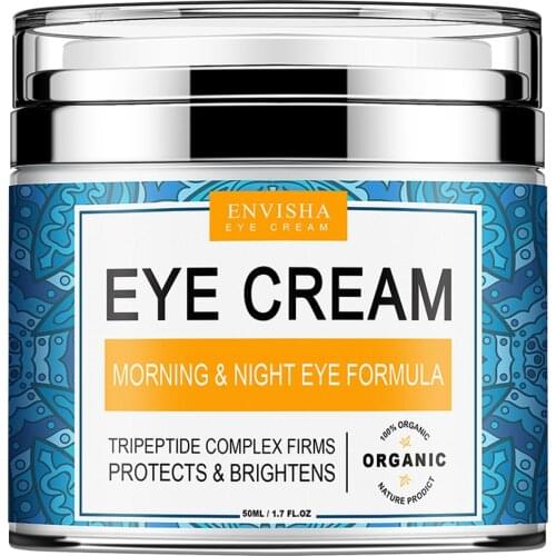 ENVISHA Eye Cream Dark Circles Eye Bags Removal Anti Wrinkle Moisturizing Cream Anti-puffiness Lighten Fine Lines Eye Care