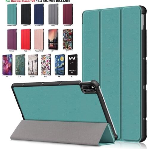 2020 Stand Magnetic Case for Huawei Honor V6 10.4 inch Folio Cover Honor Pad V6 KRJ-W09 KRJ-AN00 Smart Tablet case Capa
